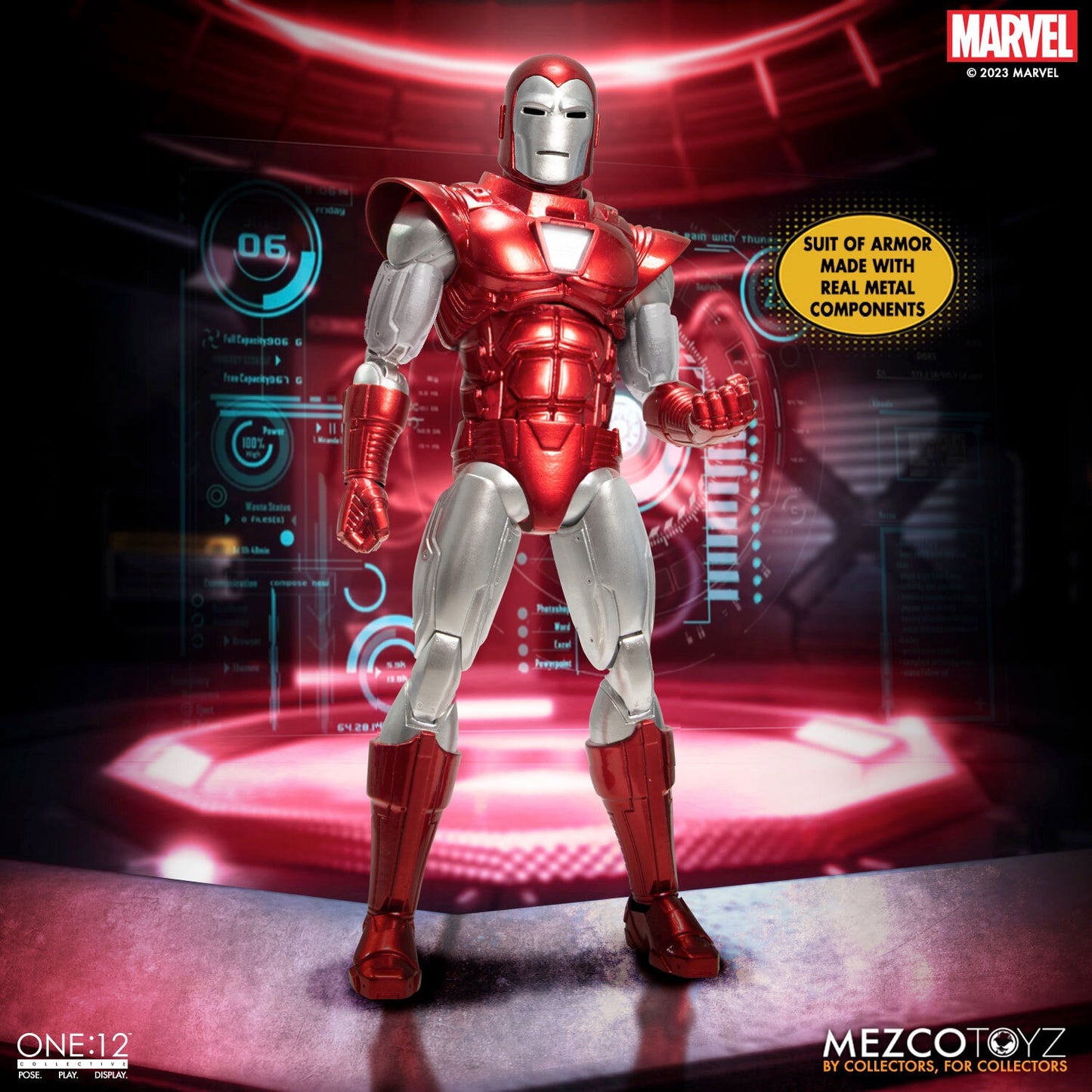 IRON MAN SILVER CENTURION EDITION ONE:12 COLLECTIVE (MARVEL)