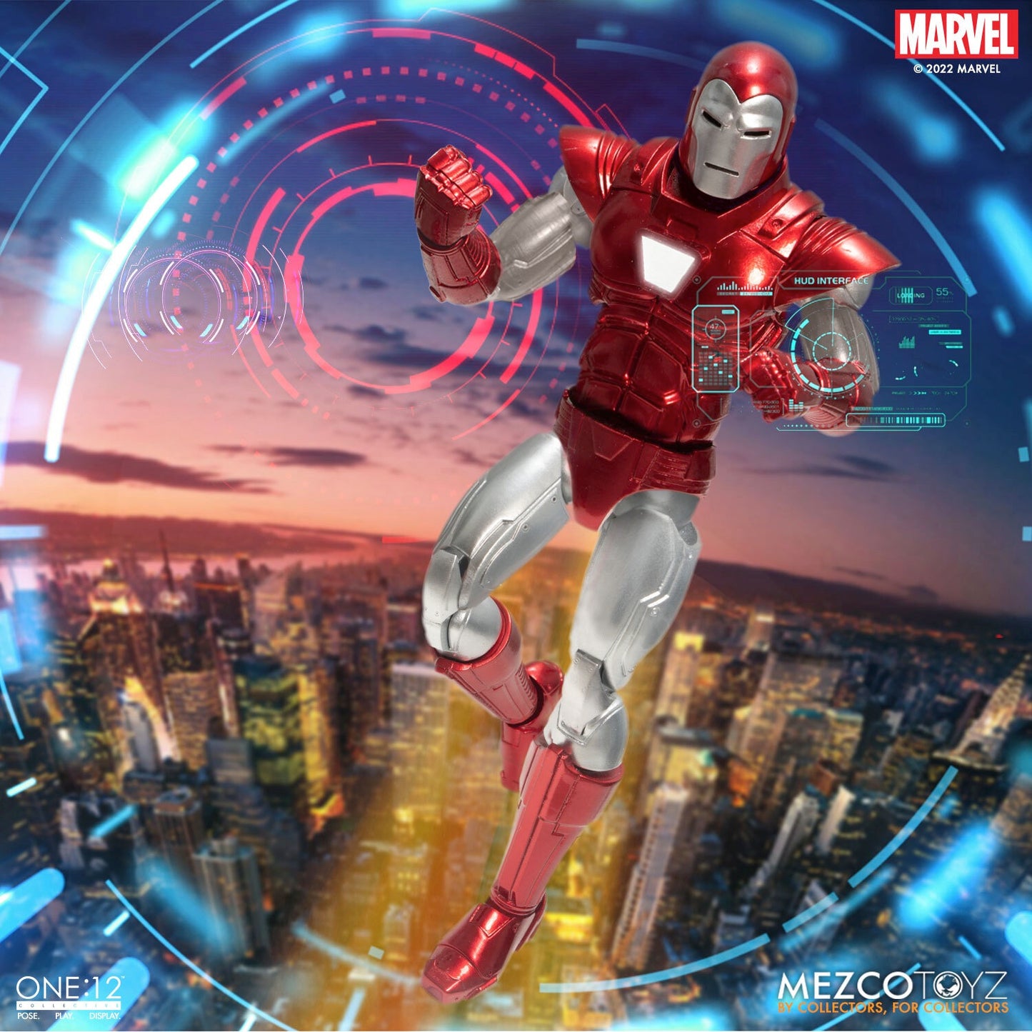 IRON MAN SILVER CENTURION EDITION ONE:12 COLLECTIVE (MARVEL)