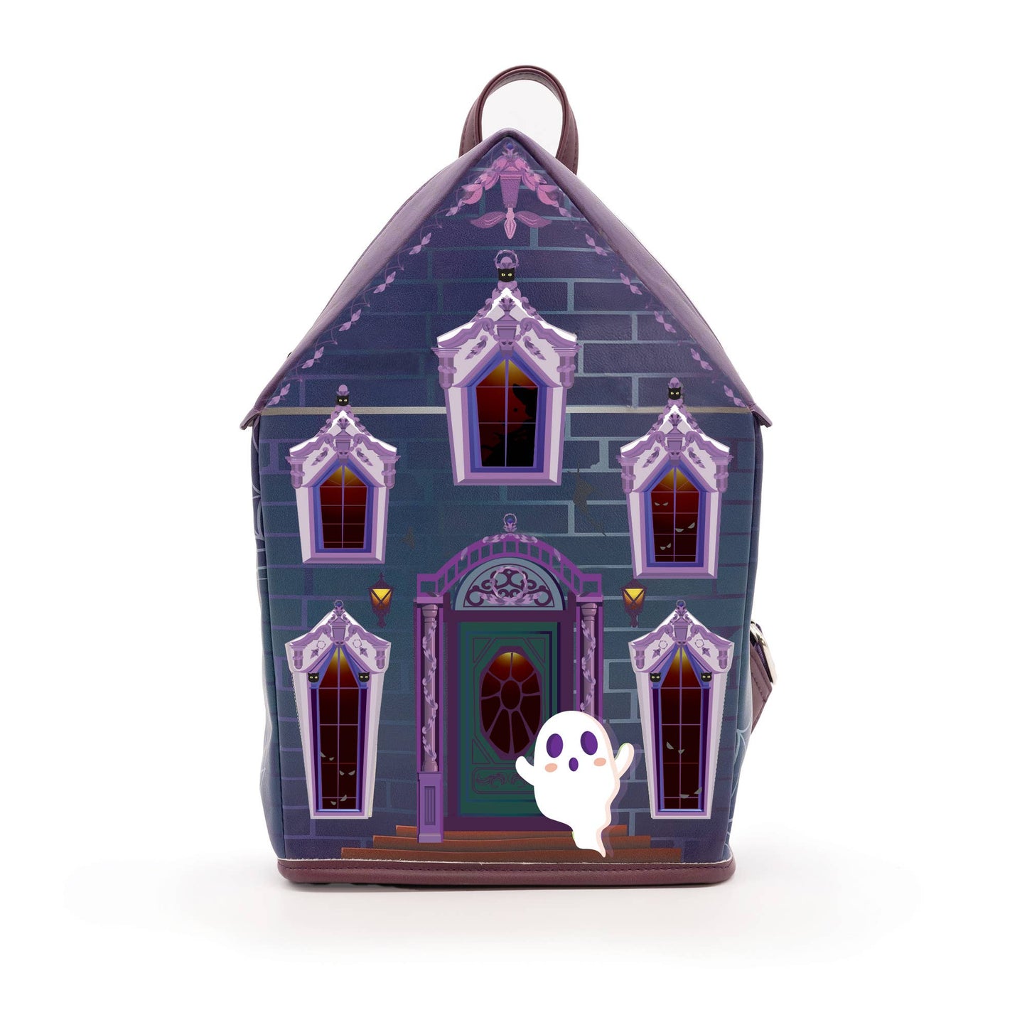 Halloween GLOW-IN-THE-DARK Haunted House Backpack 👻