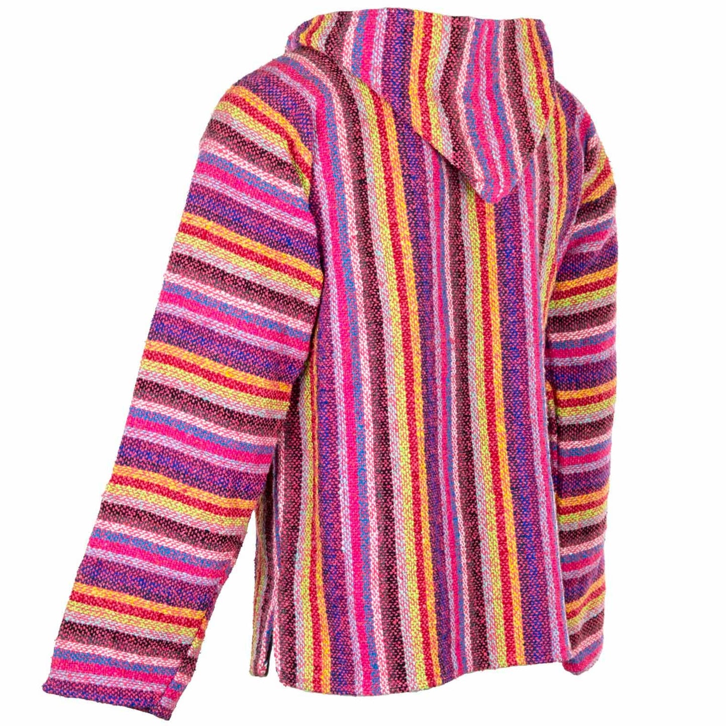 Baja Hoodie - Pink Stripe