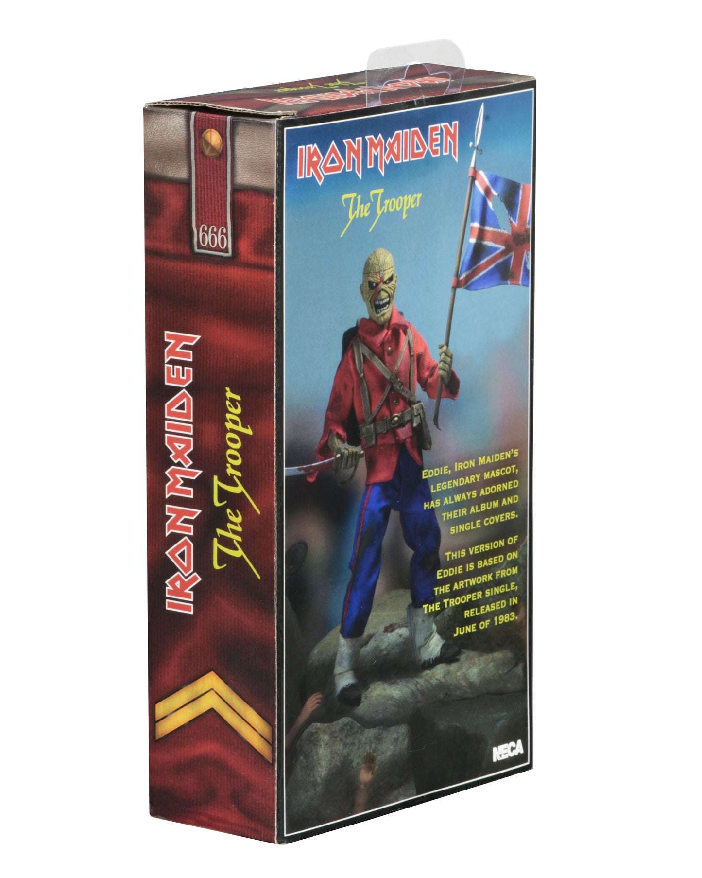 IRON MAIDEN EDDIE TROOPER 8 INCH CLOTHED ACTION FIGURE