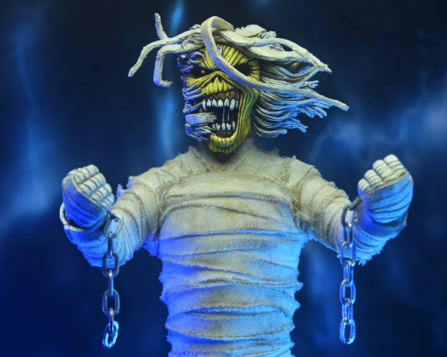 IRON MAIDEN EDDIE "MUMMY" 8 INCH CLOTHED ACTION FIGURE