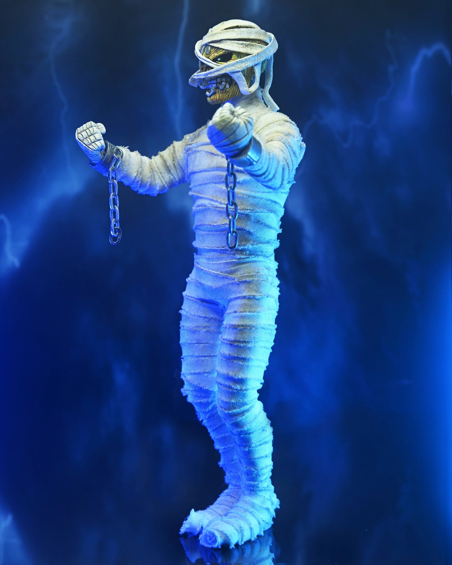 IRON MAIDEN EDDIE "MUMMY" 8 INCH CLOTHED ACTION FIGURE
