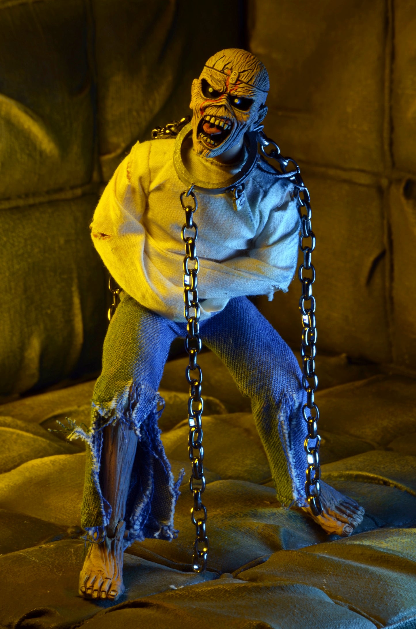 IRON MAIDEN EDDIE ‚PIECE OF MIND‚ 8 INCH CLOTHED ACTION FIGURE