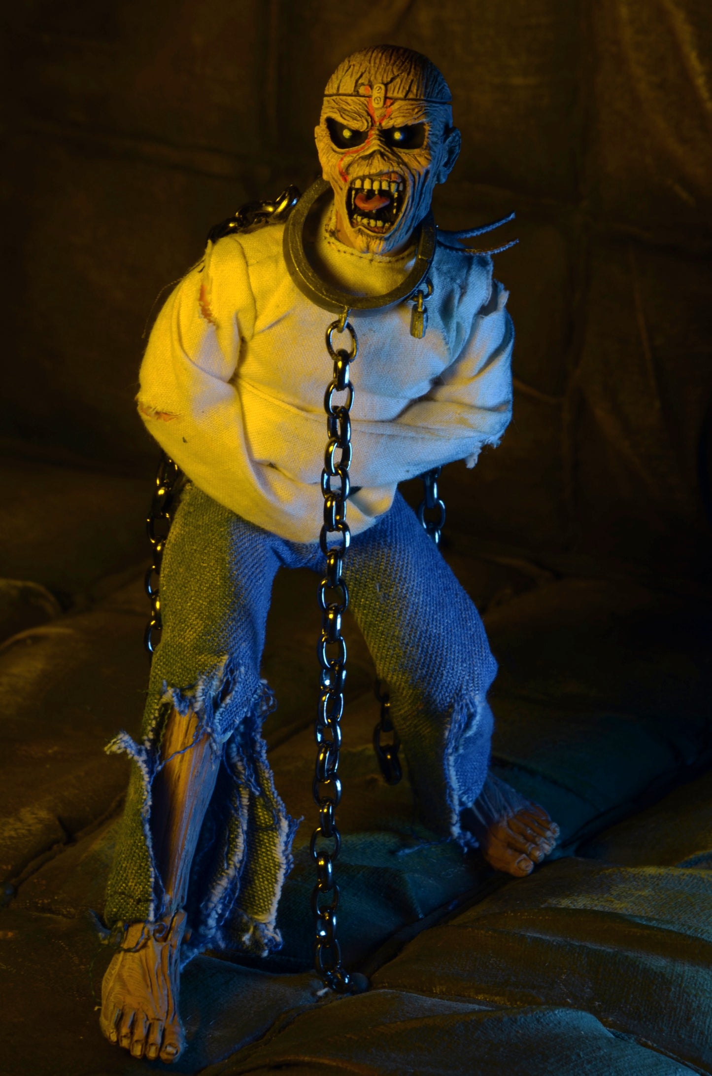 IRON MAIDEN EDDIE ‚PIECE OF MIND‚ 8 INCH CLOTHED ACTION FIGURE