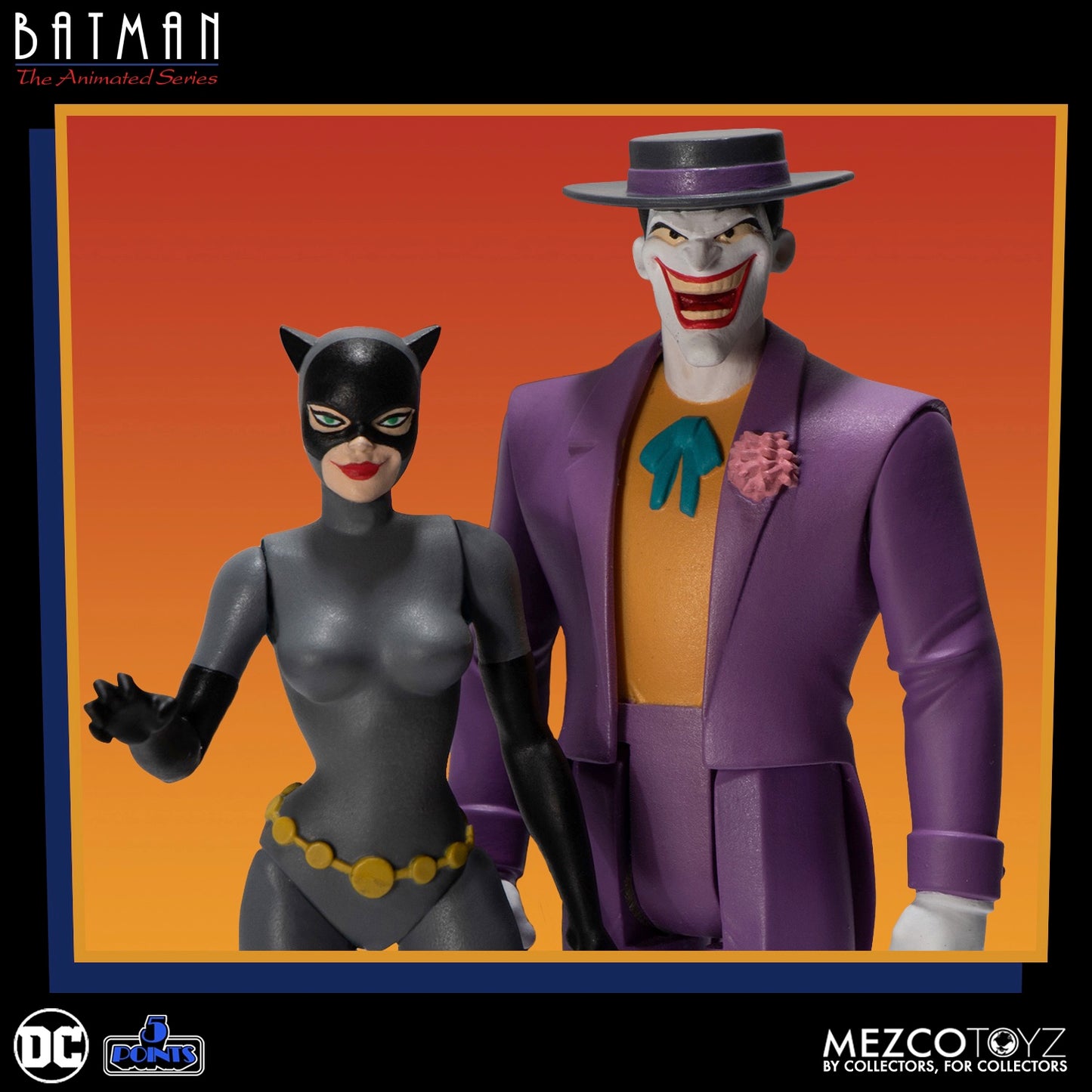 BATMAN ANIMATED SERIES 5 POINTS BATMOBILE SERIES 1