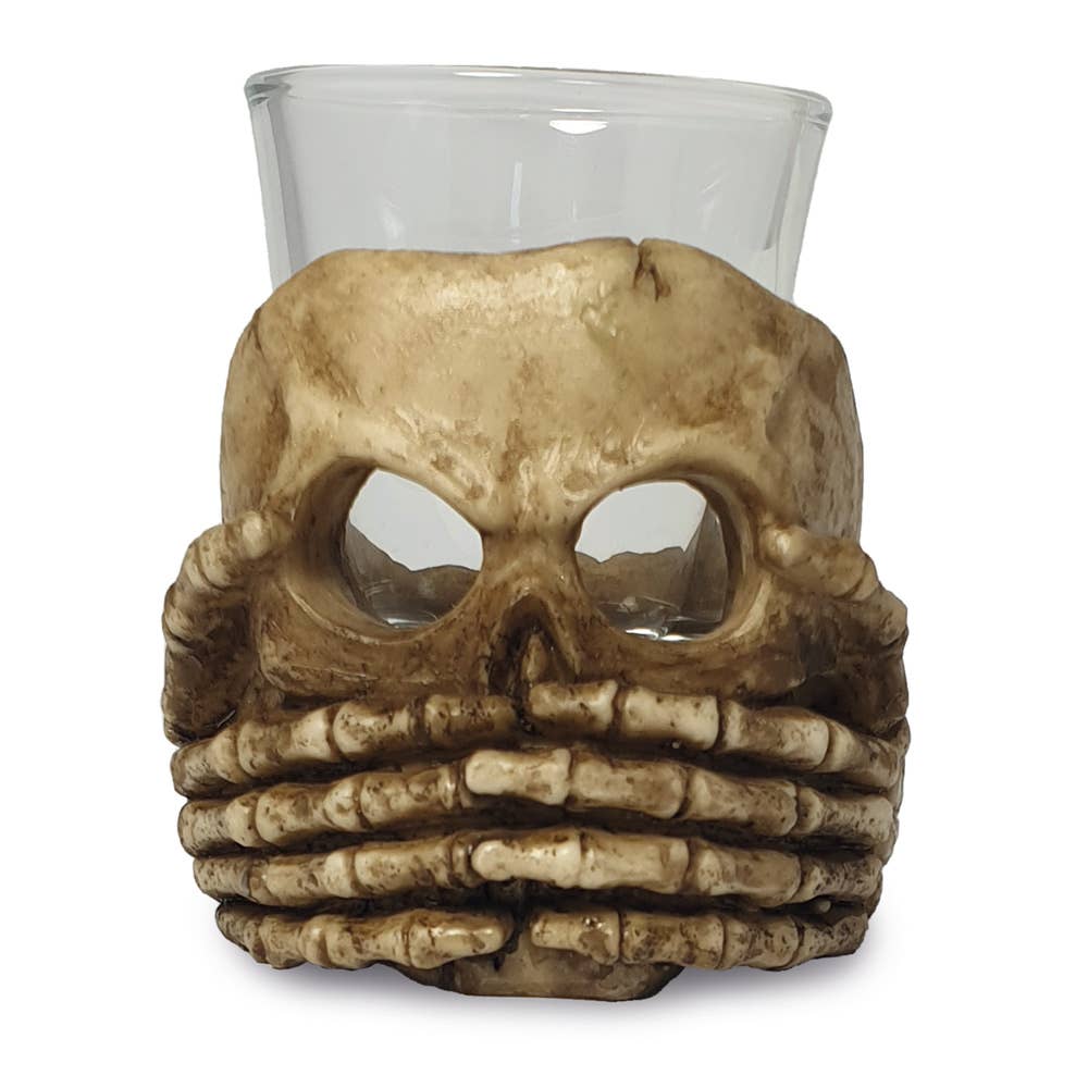 Bar Bespoke Drink No Evil Shot Glasses