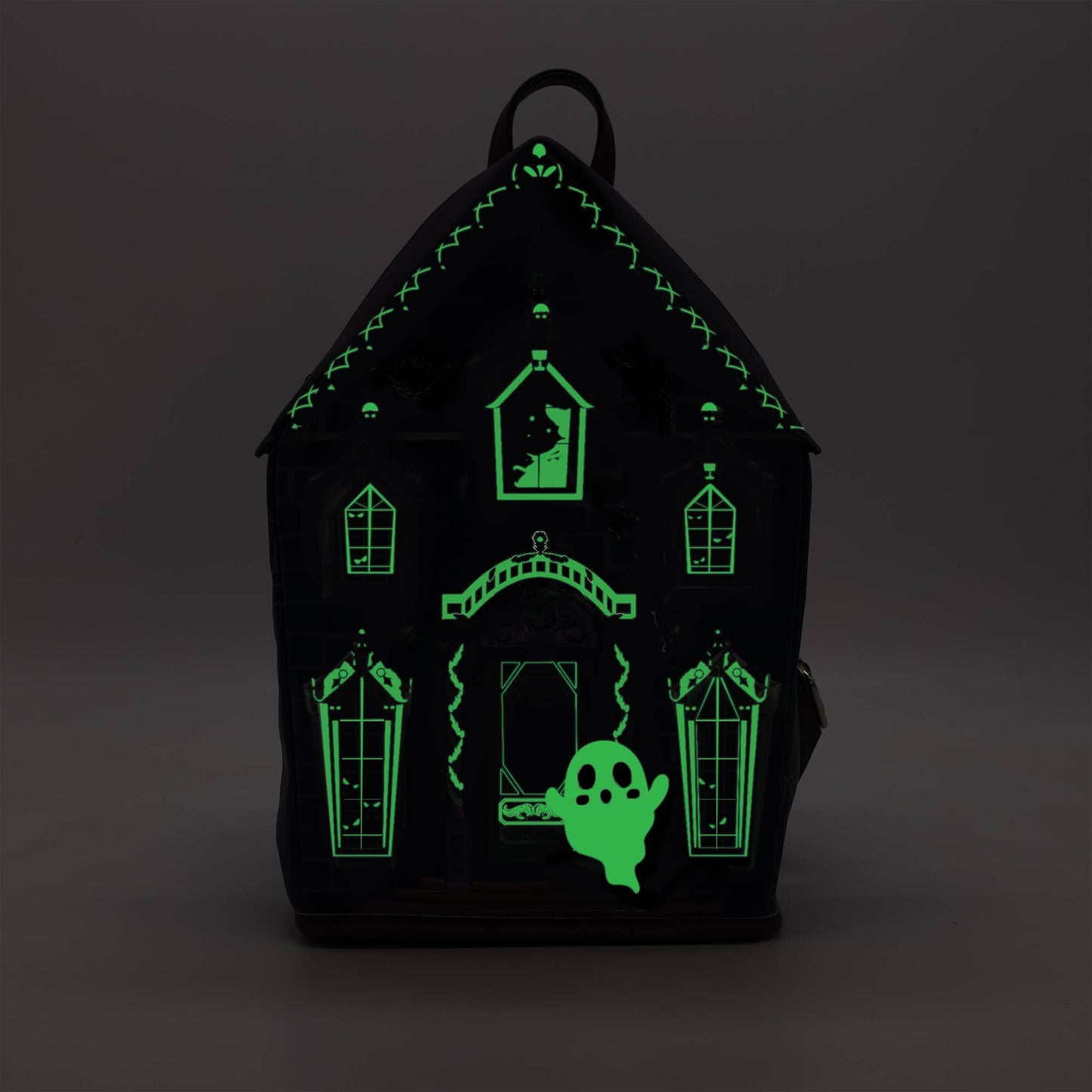 Halloween GLOW-IN-THE-DARK Haunted House Backpack 👻