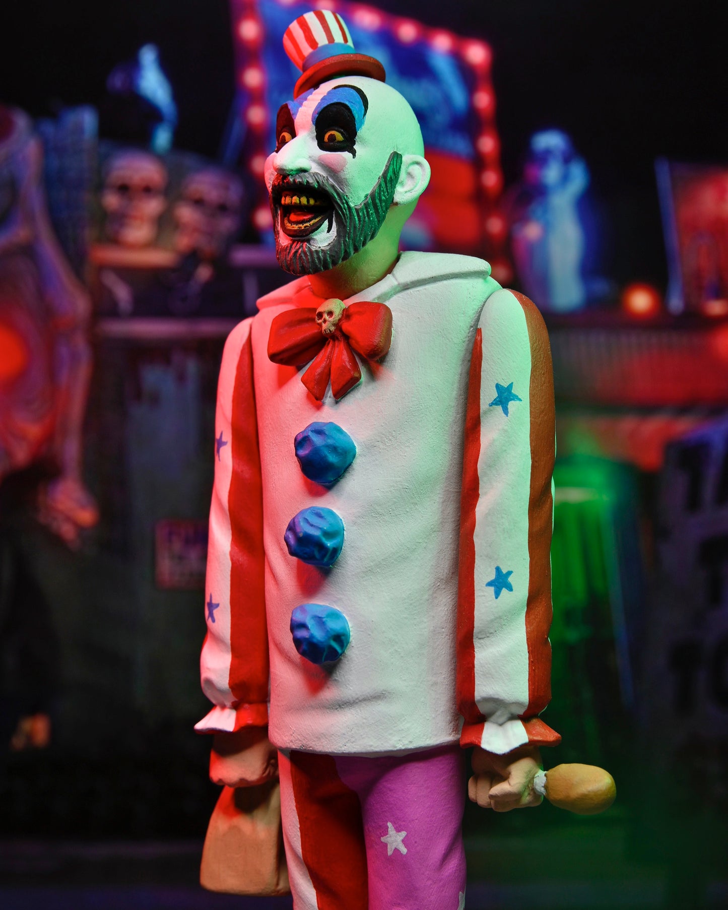 HOUSE OF 1000 CORPSES TOONY TERRORS CAPTAIN SPAULDING 6 INCH SCALE ACTION FIGURE