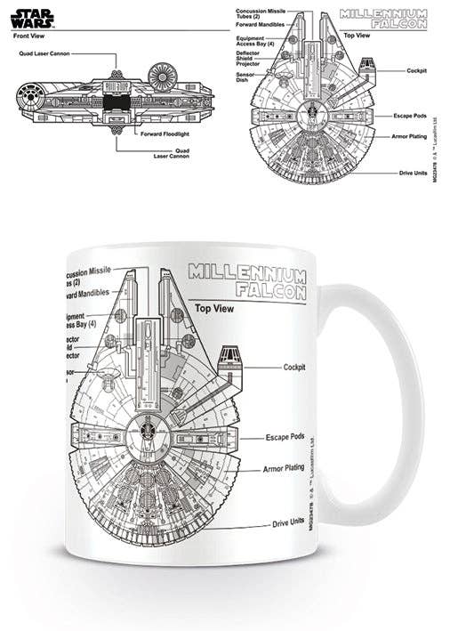Star Wars (Millennium Falcon Sketch)