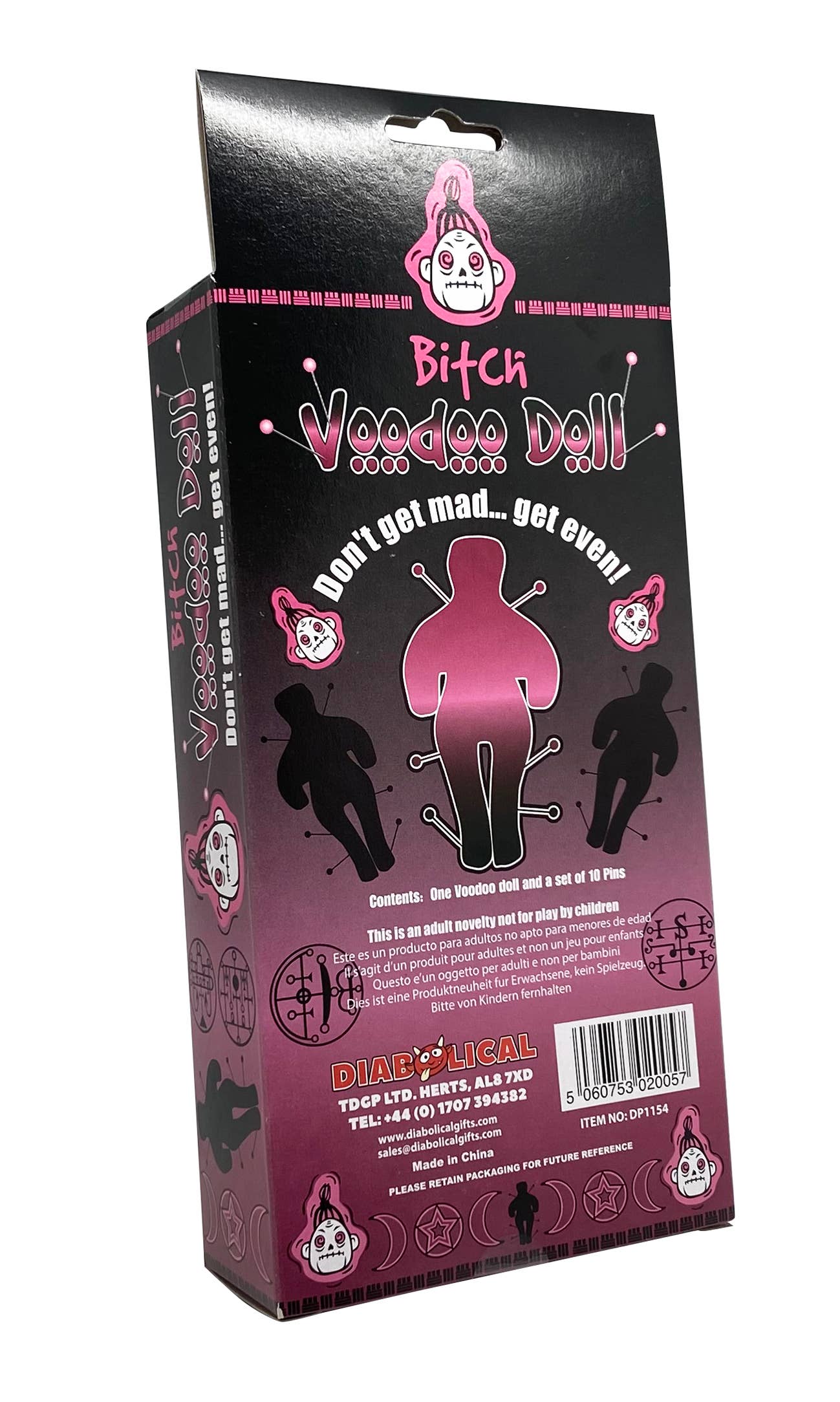 Bitch Voodoo Doll - Novelty Gifts, Voodoo, Gag Gift