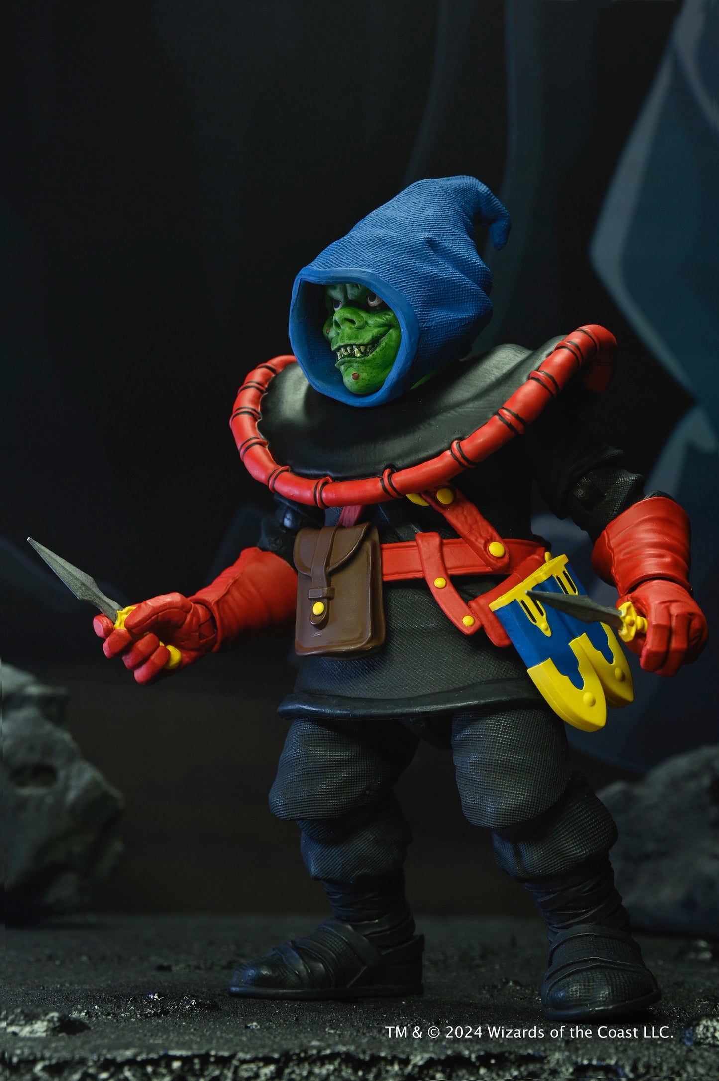 DUNGEONS AND DRAGONS 50TH ANNIVERSARY ZARAK 7 INCH SCALE ACTION FIGURE (BLISTER CARD)