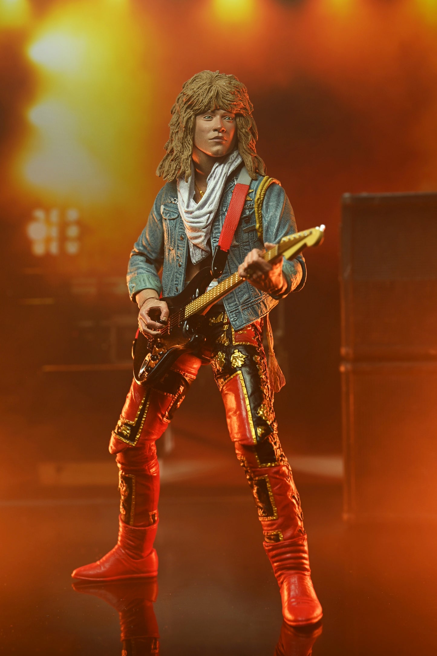 BON JOVI - JON BON JOVI "SLIPPERY WHEN WET" ULTIMATE 7 INCH SCALE ACTION FIGURE