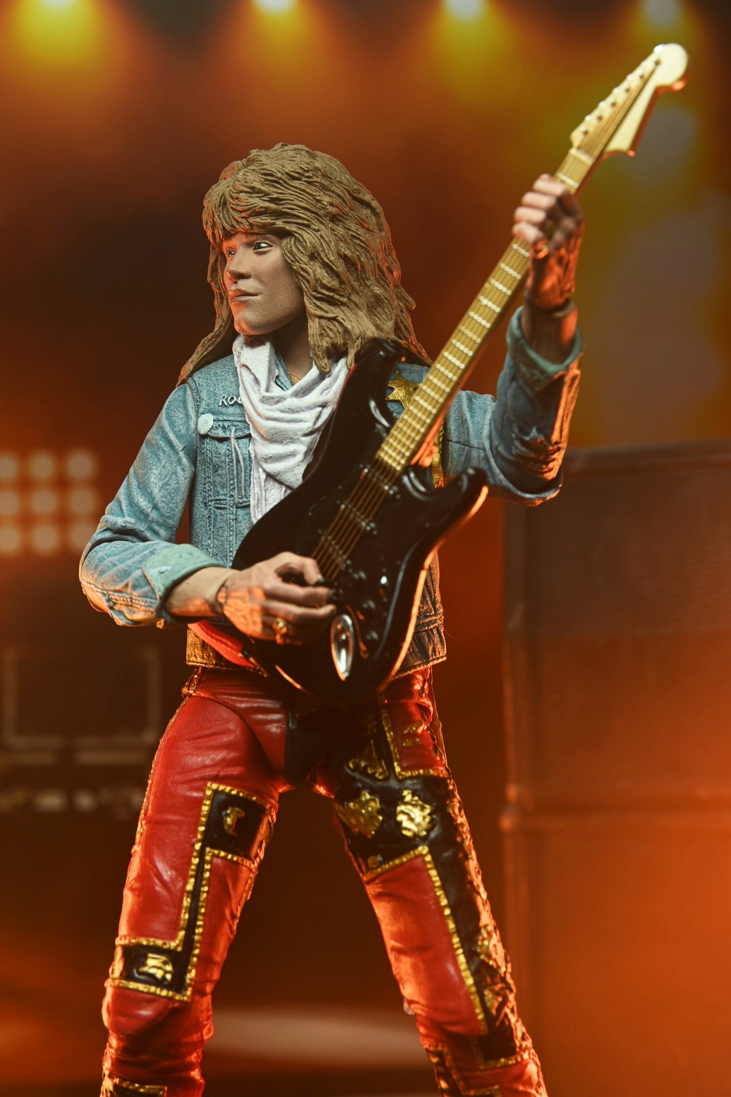 BON JOVI - JON BON JOVI "SLIPPERY WHEN WET" ULTIMATE 7 INCH SCALE ACTION FIGURE