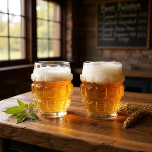 Bar Bespoke Grenade Glasses 2 pack