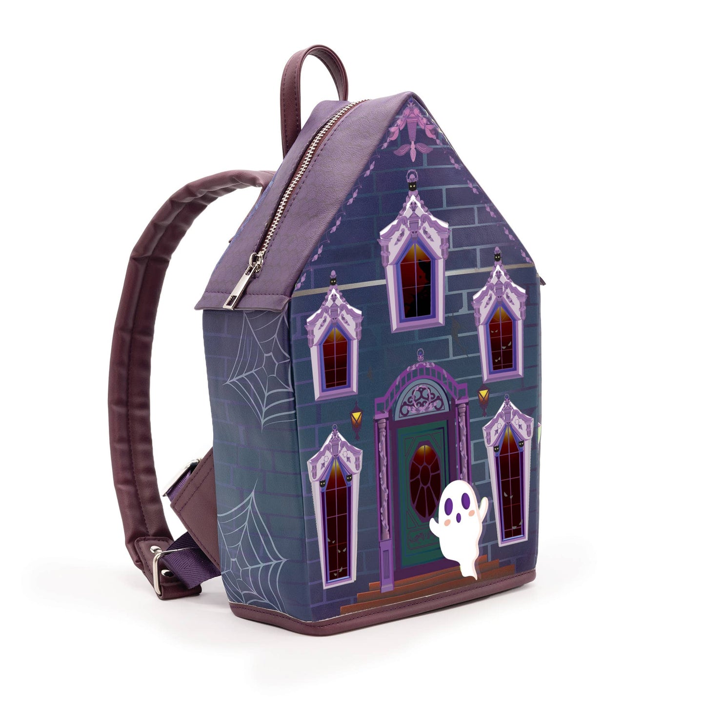 Halloween GLOW-IN-THE-DARK Haunted House Backpack 👻