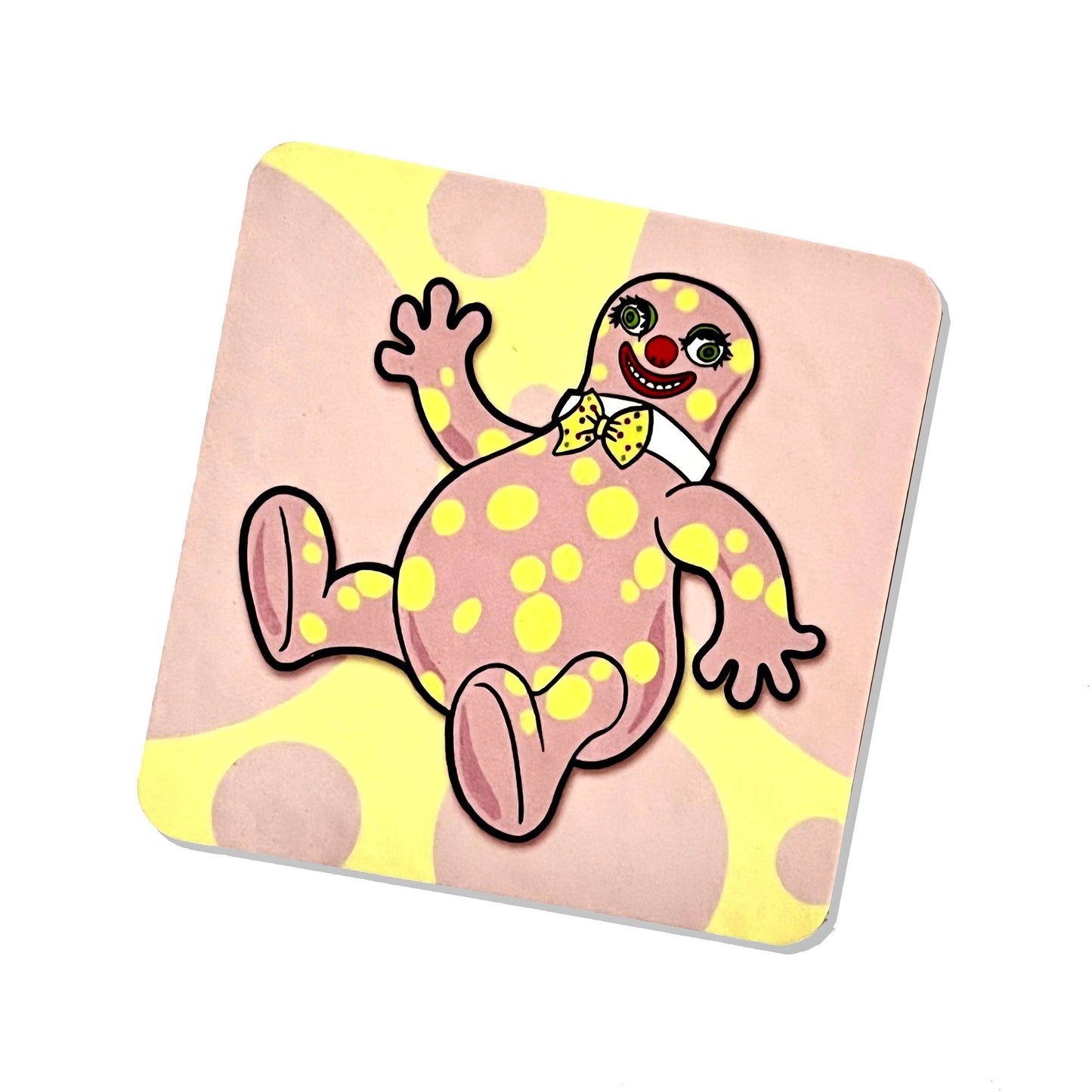 Blobby Blobby Blobby TV Inspired Drinks Coaster