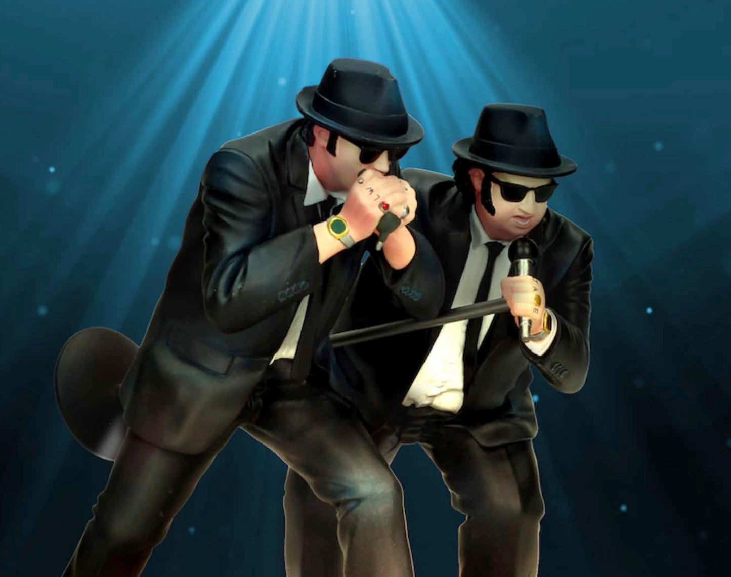 BLUES BROTHERS JAKE AND ELWOOD 7 INCH 2 FIGURE BOX SET