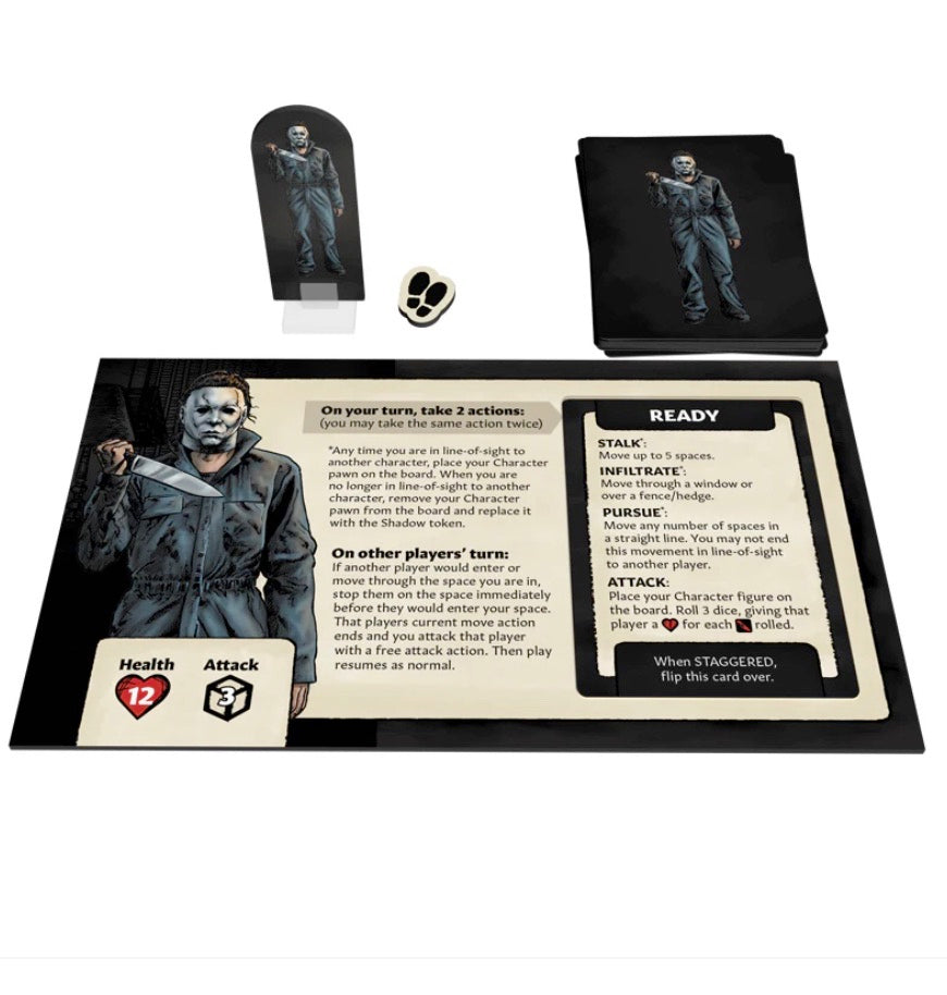 HALLOWEEN (1978) BOARD GAME - MICHAEL MYERS