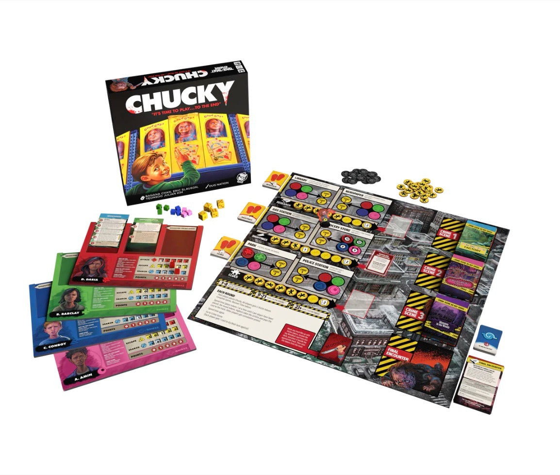 CHUCKY BOARD GAME - CHILD'S PLAY