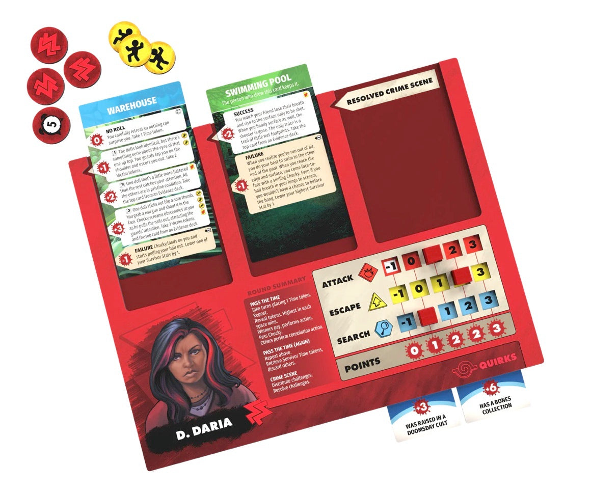 CHUCKY BOARD GAME - CHILD'S PLAY