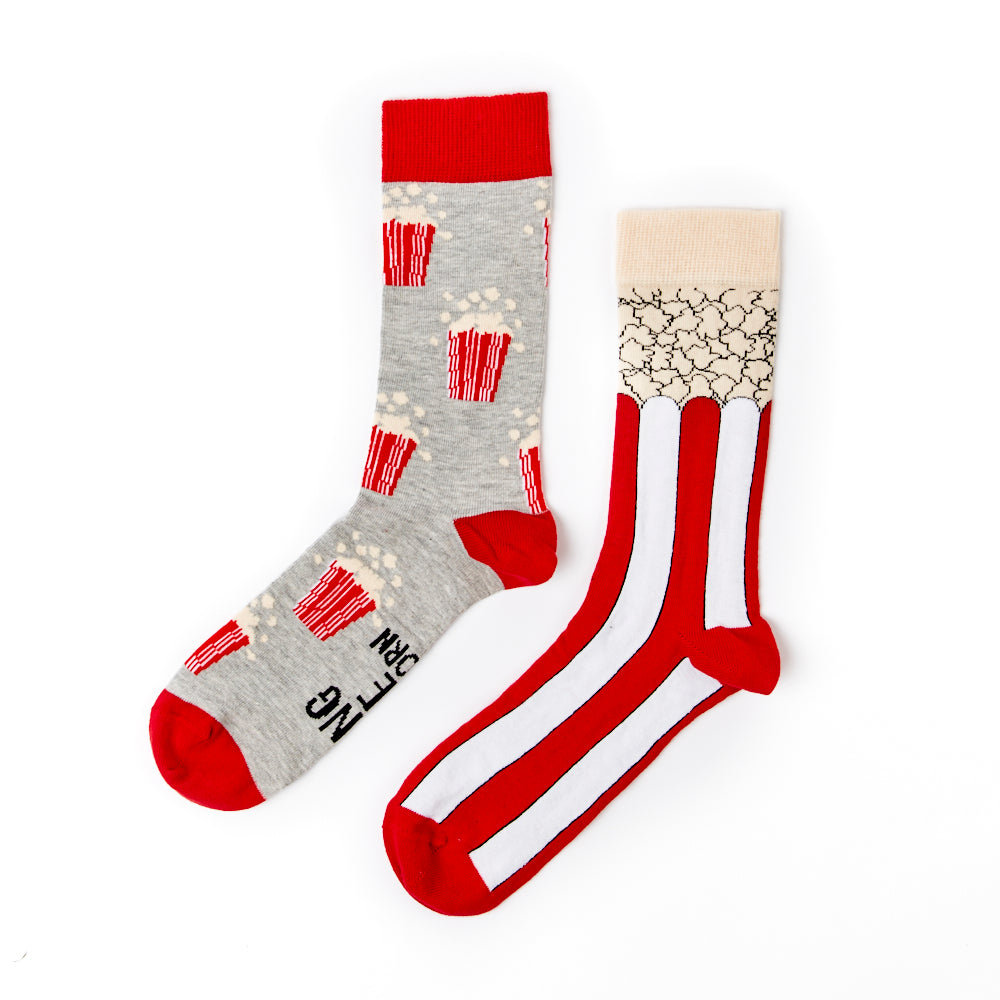 Unisex Popcorn Gift Box Socks