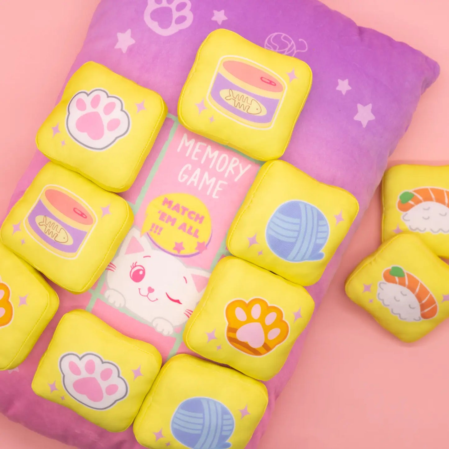 Brain Game Mini Plushie Claw Machine - Winky Eye Kitty