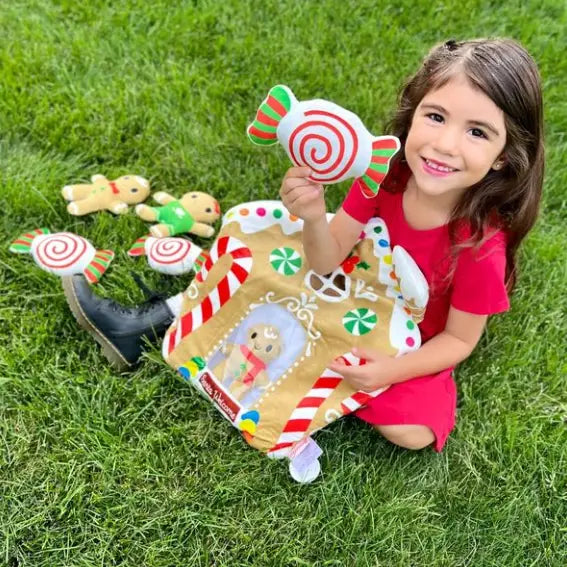 Mini Plushies Cushion - Gingerbread House