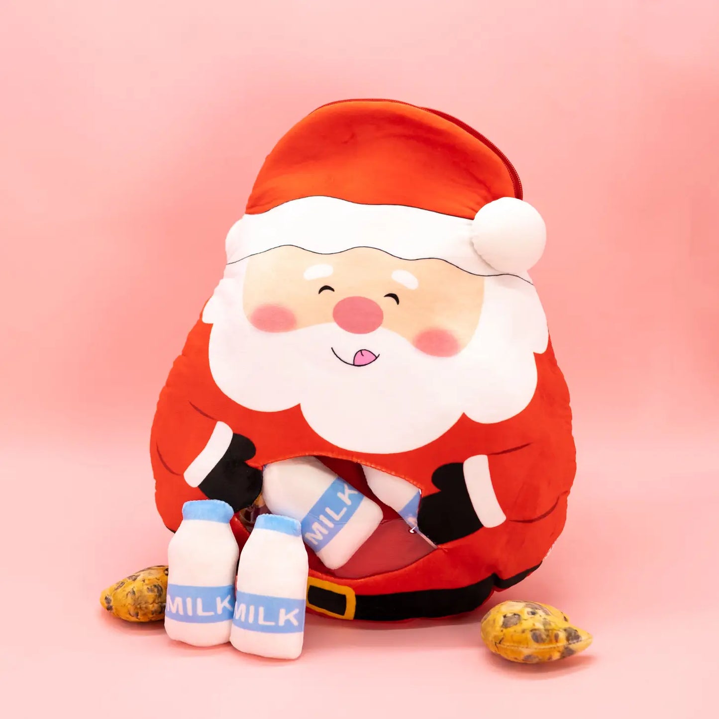 Tic Tac Toe Mini Plushies Cushion - Santa's Cookies