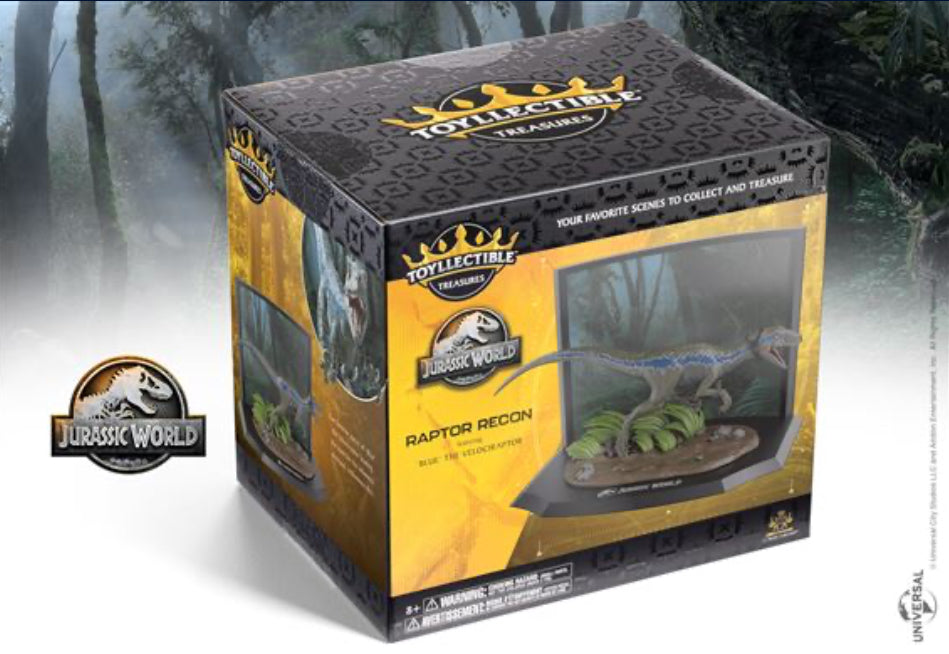 Jurassic World Toyllectible Treasures - Blue Raptor Recon