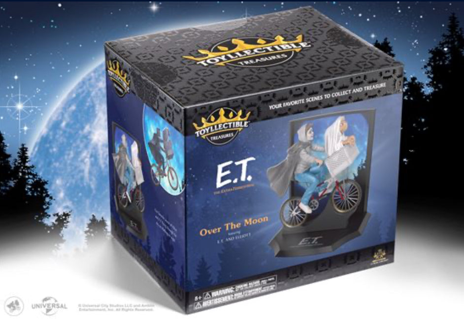E.T. Toyllectible Treasures - Over The Moon - E.T. and Elliott