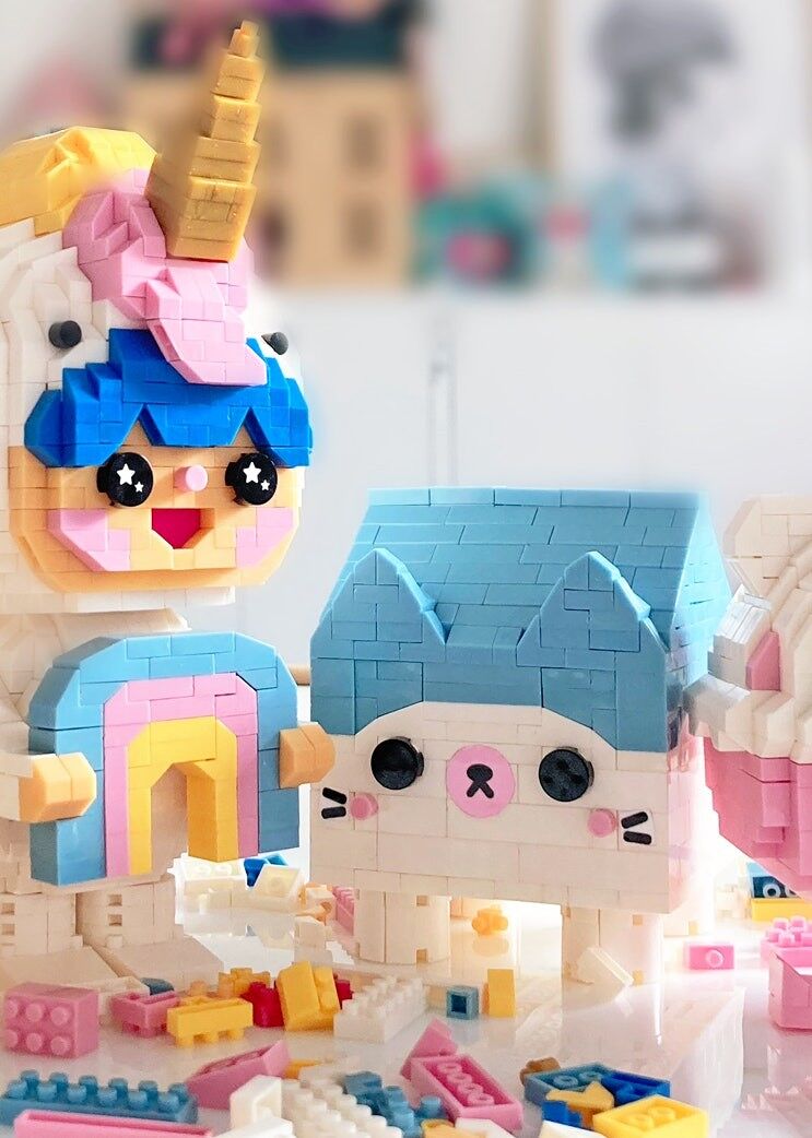 GARY Mini Bricks Puzzle - Momiji