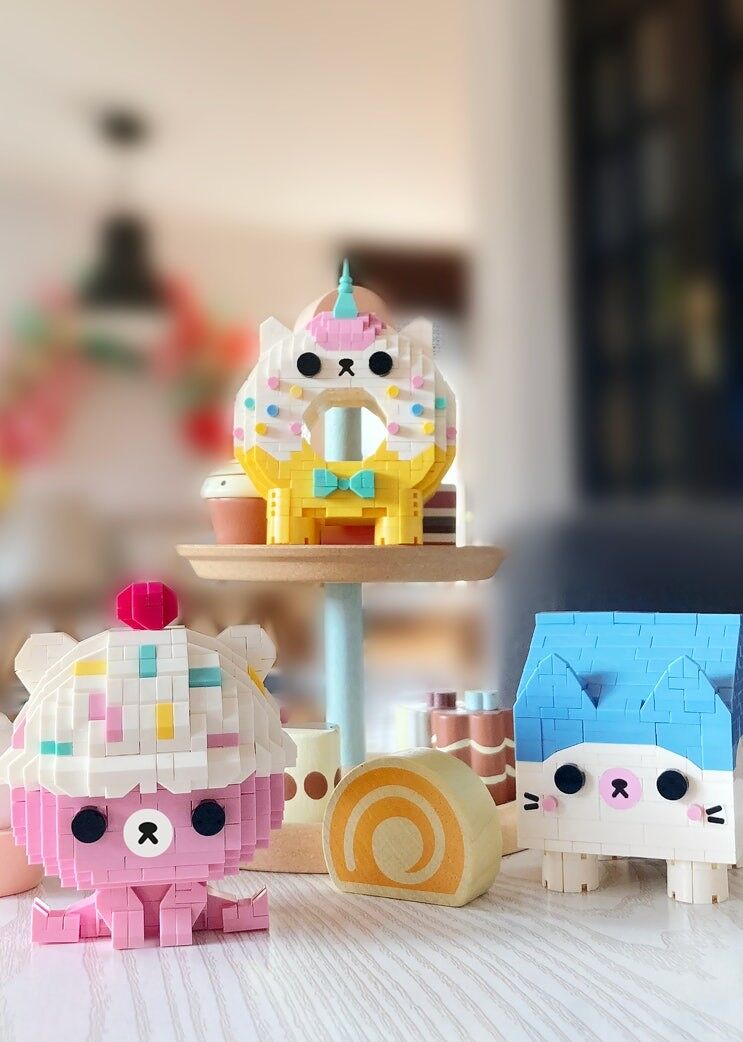 MR. SPRINKLES SMITH Mini Bricks Puzzle - Momiji