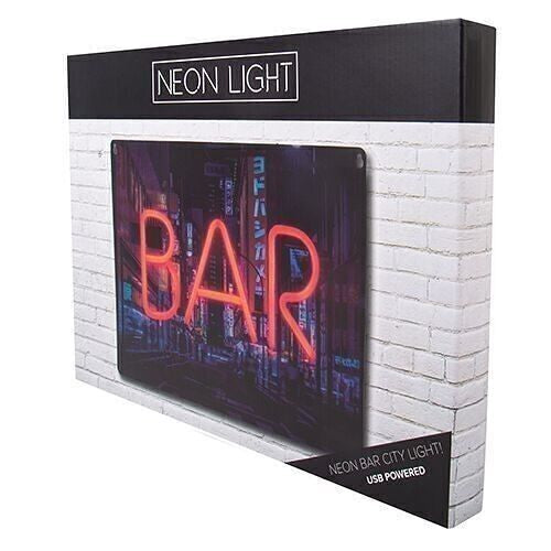 Large Neon Bar Sign Light