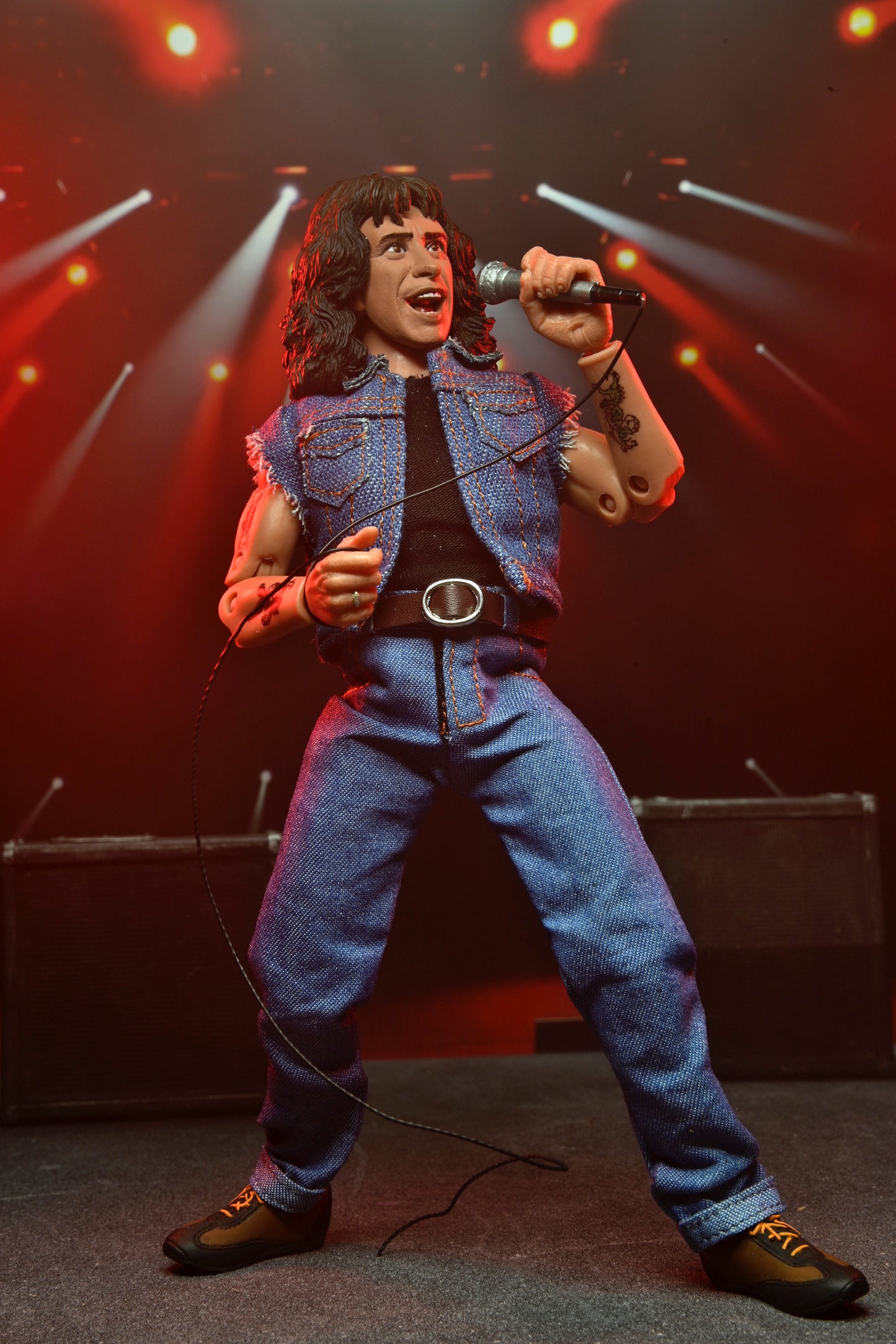 8" Clothed Action Figure AC/DC Bon Scott