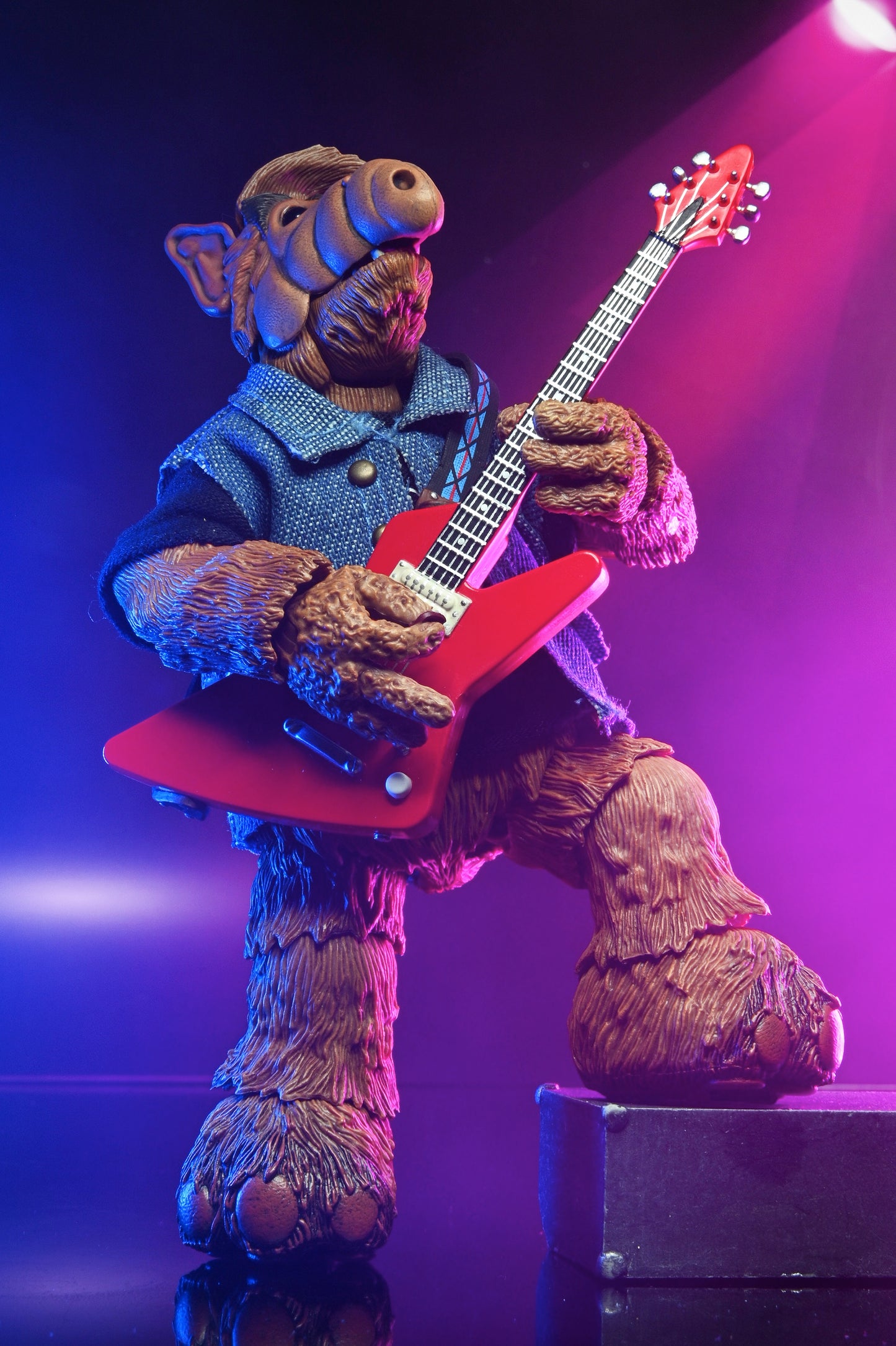 7" Scale Ultimate Action Figure Alien Life Form Alf Born to Rock