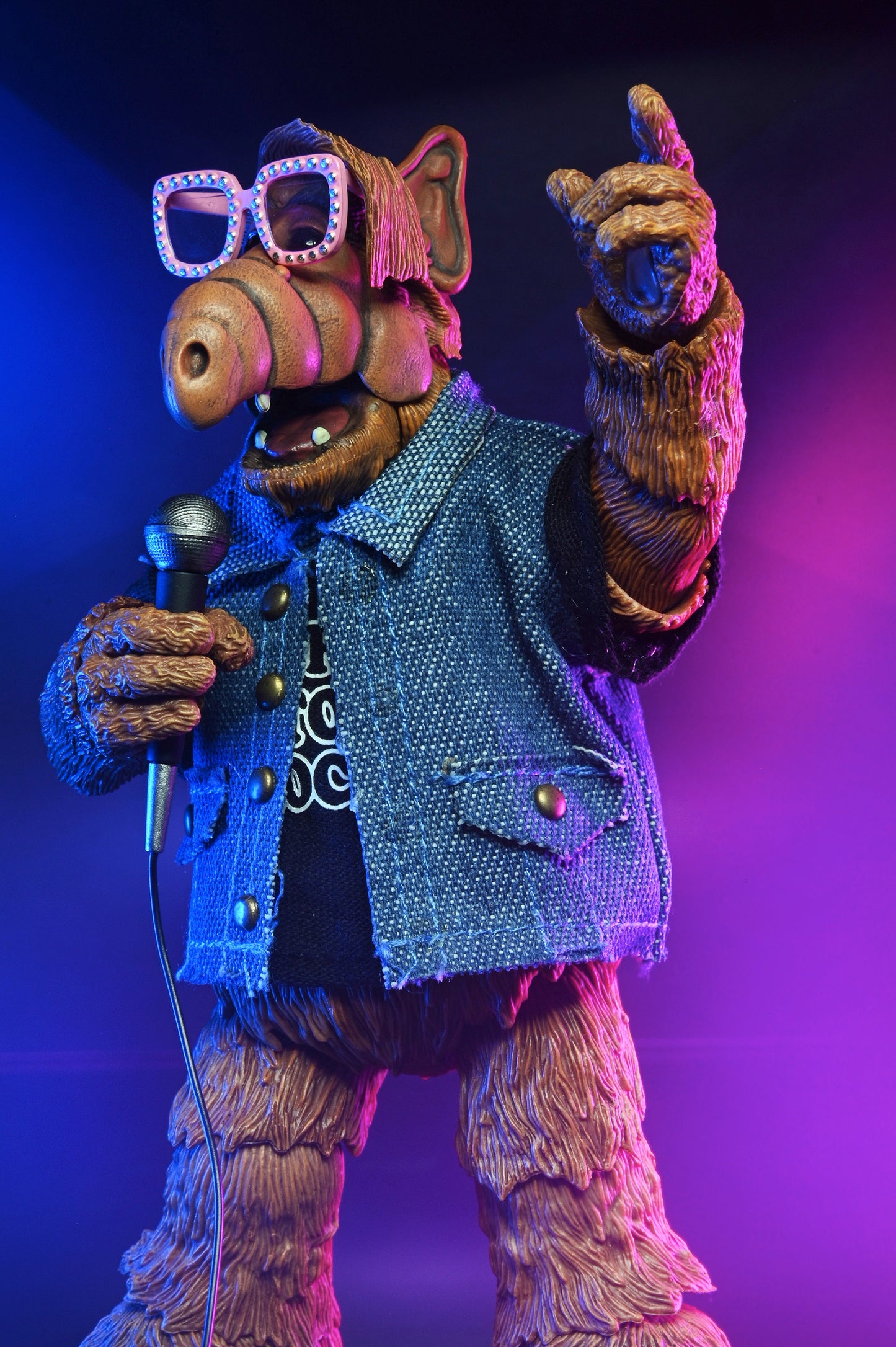 7" Scale Ultimate Action Figure Alien Life Form Alf Born to Rock