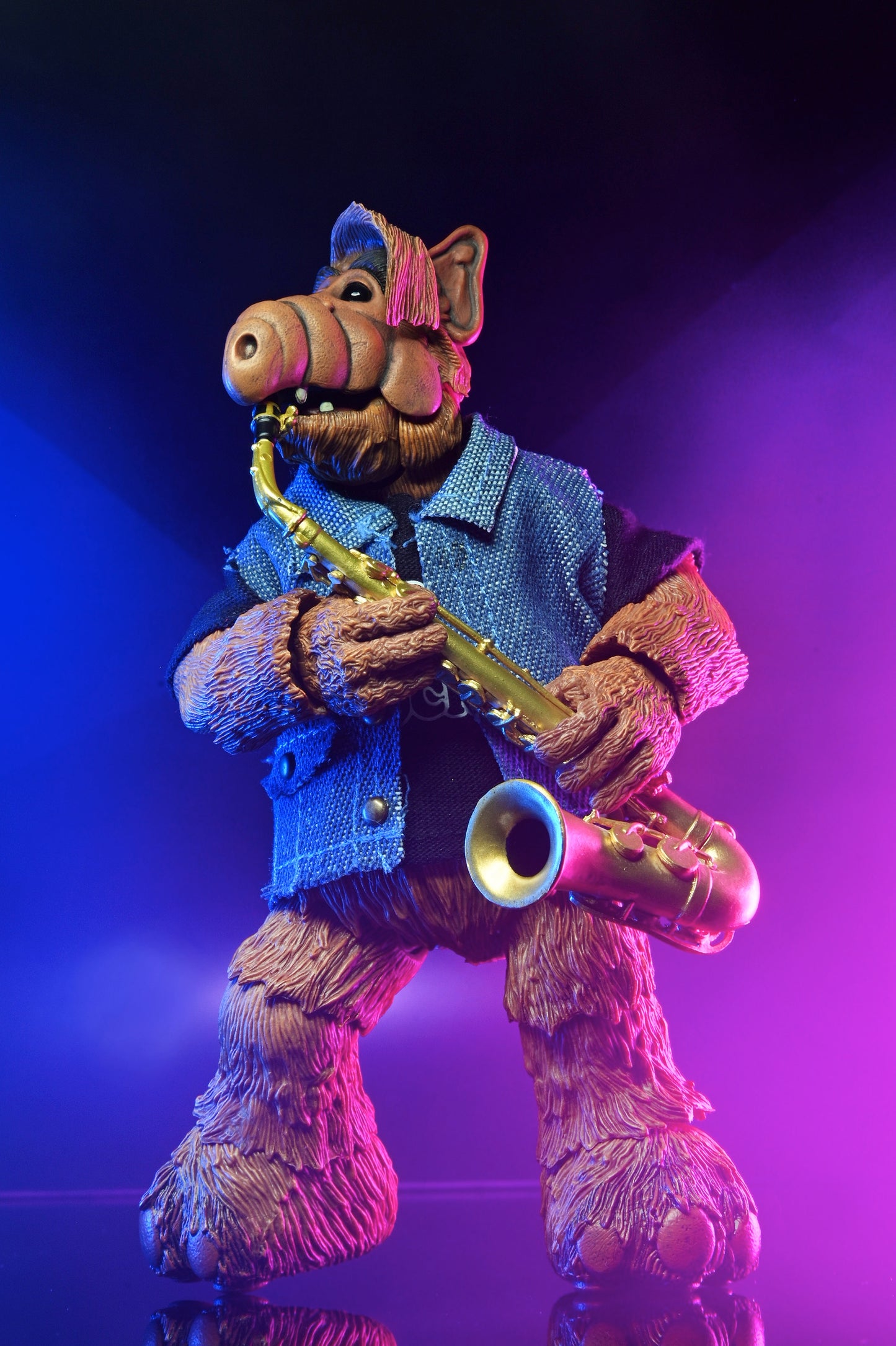7" Scale Ultimate Action Figure Alien Life Form Alf Born to Rock