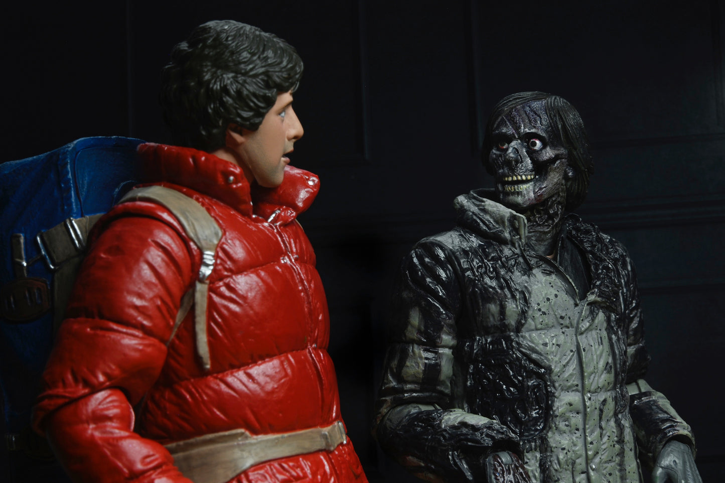 AN AMERICAN WEREWOLF IN LONDON JACK AND DAVID 2-PACK 7 INCH SCALE ACTION FIGURES