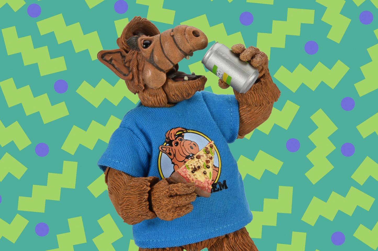 ALF (ALIEN LIFE FORM) TOTALLY 80'S ALF ULTIMATE 7 INCH SCALE ACTION FIGURE
