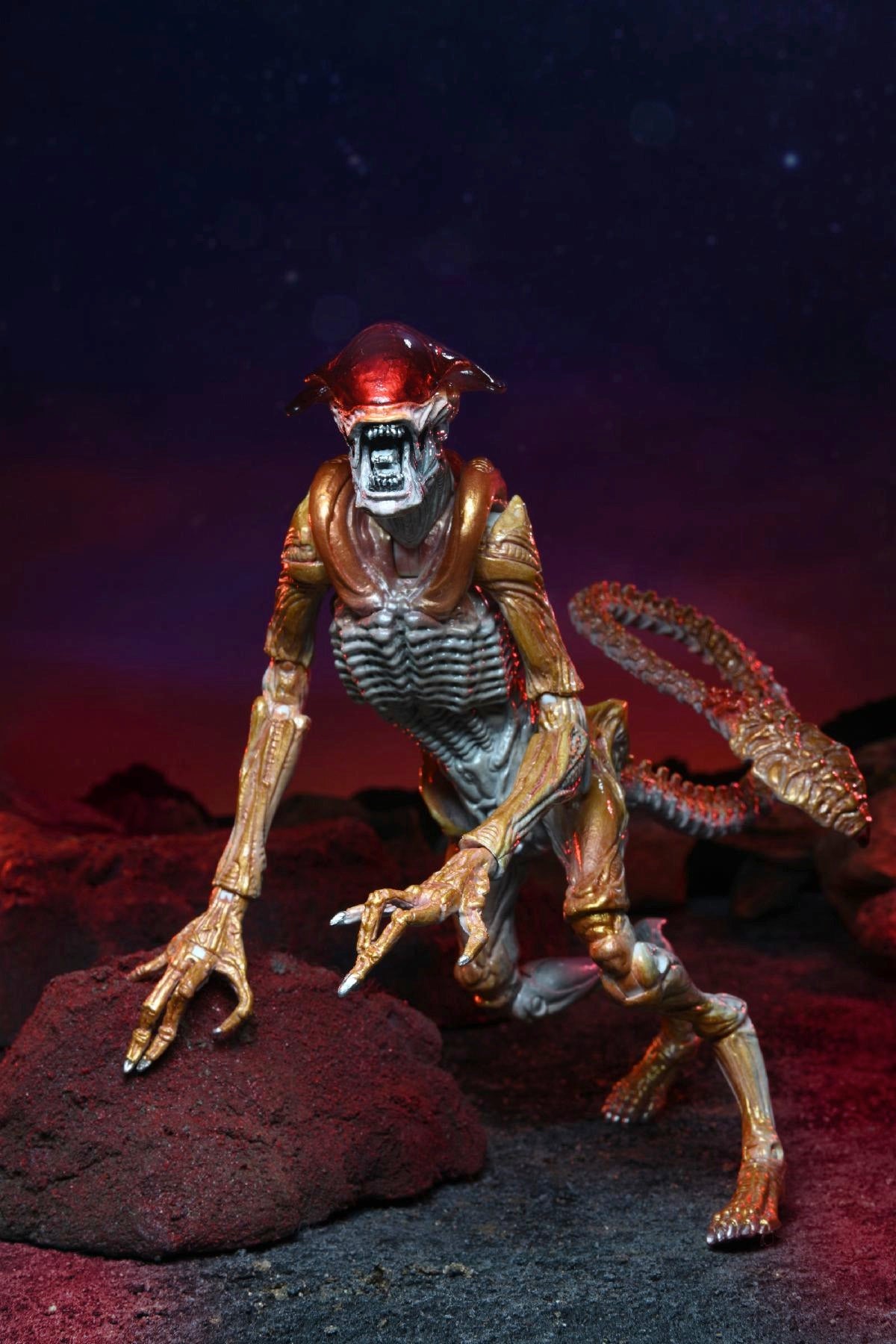 ALIENS PANTHER ALIEN (KENNER TRIBUTE) 7 INCH SCALE ACTION FIGURE - REDUCTION