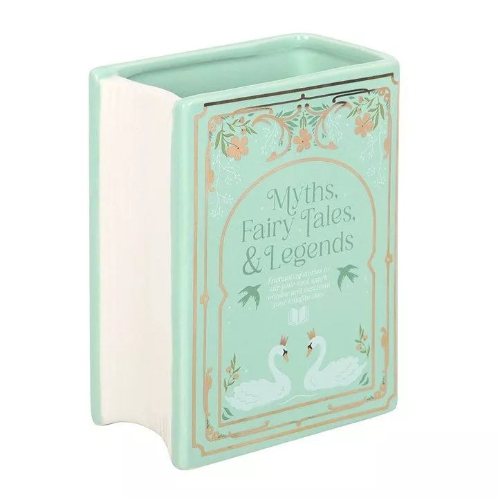 Green Book Shaped Vase