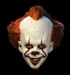 IT 2017 PENNYWISE MASK DELUXE EDITION
