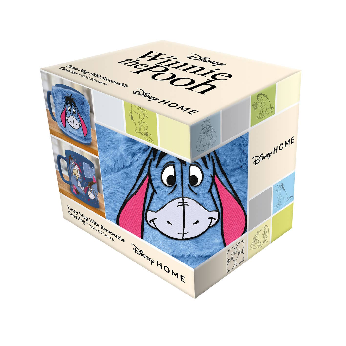 Winnie The Pooh (Eeyore) Fuzzy Mug