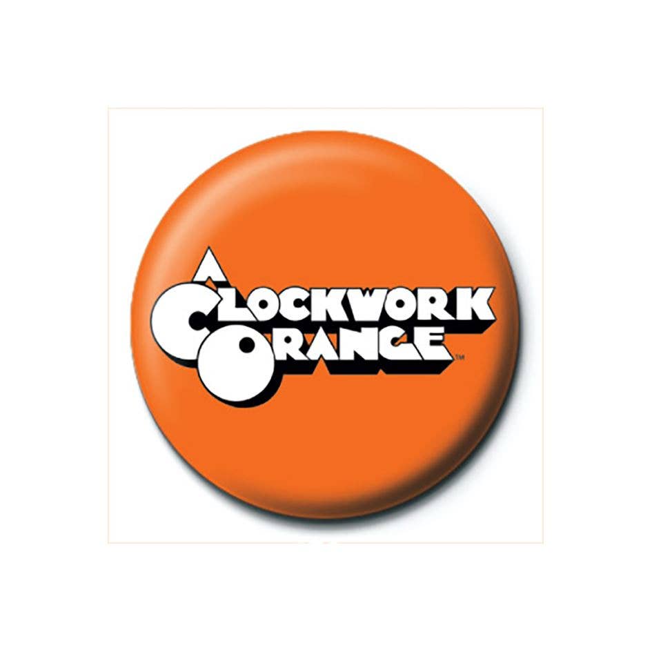 A Clockwork Orange (Logo) Button Badge