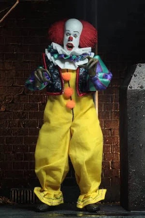 IT (1990) PENNYWISE 8 INCH CLOTHED ACTION FIGURE