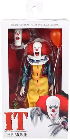 IT (1990) PENNYWISE 8 INCH CLOTHED ACTION FIGURE