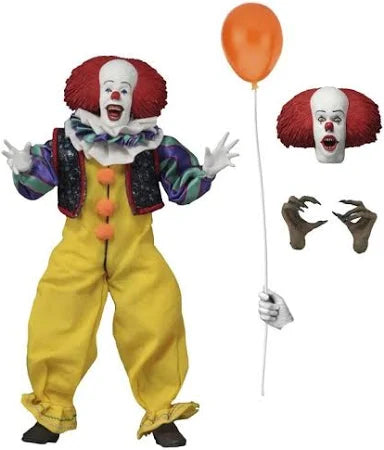 IT (1990) PENNYWISE 8 INCH CLOTHED ACTION FIGURE
