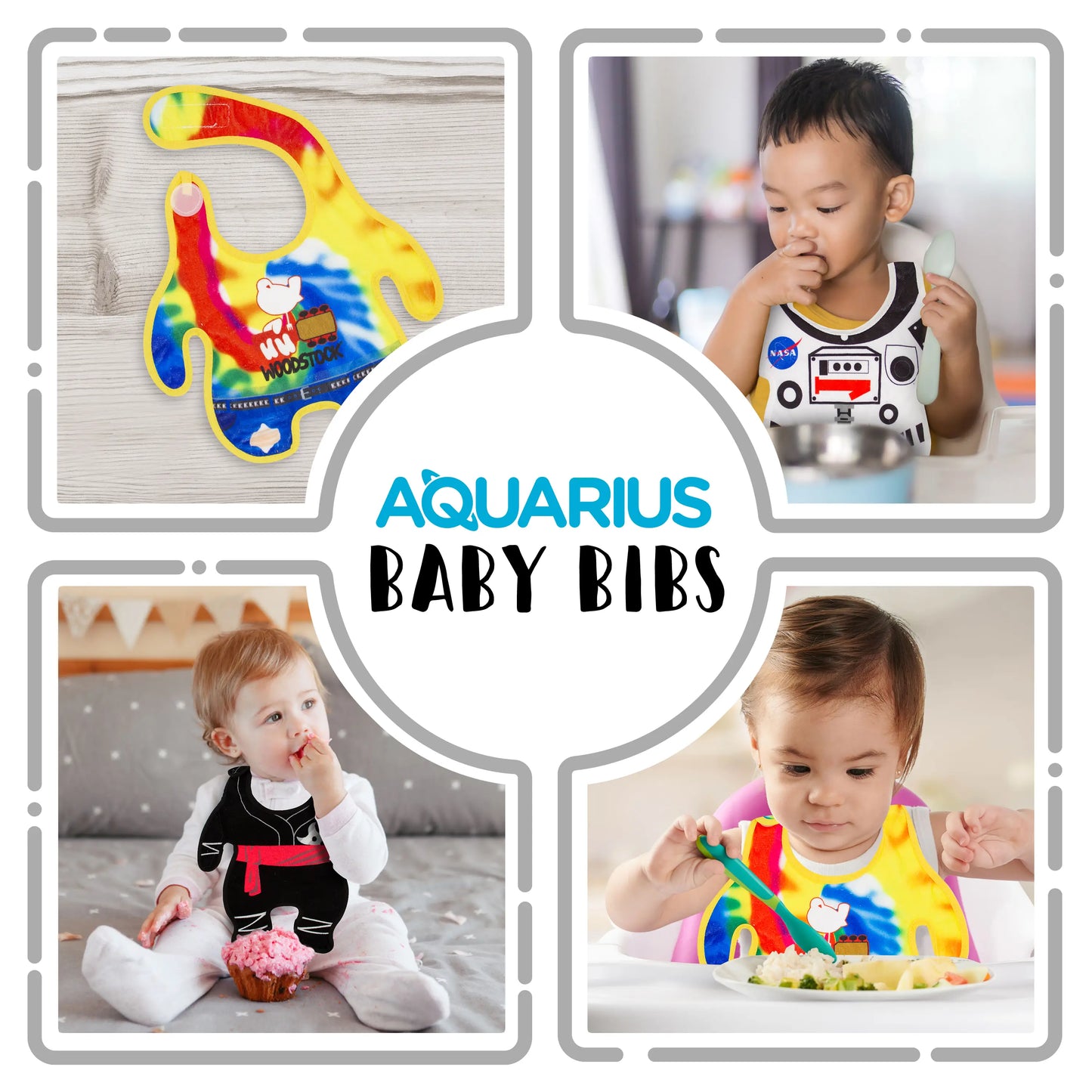 Woodstock Baby Bib