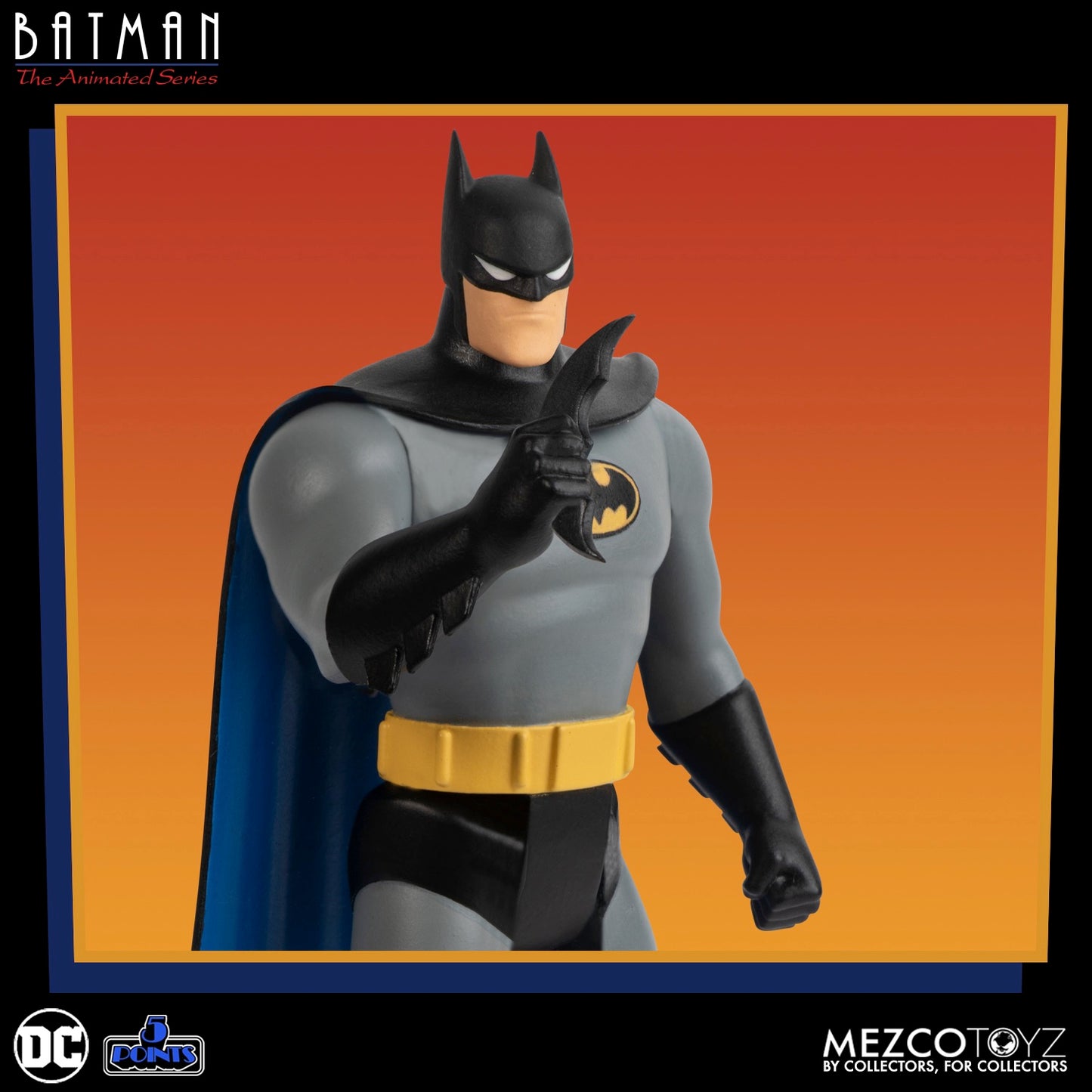 BATMAN ANIMATED SERIES 5 POINTS BATMOBILE SERIES 1